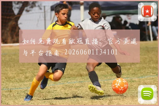 如何免费观看欧冠直播：官方渠道与平台指南_20260601134101
